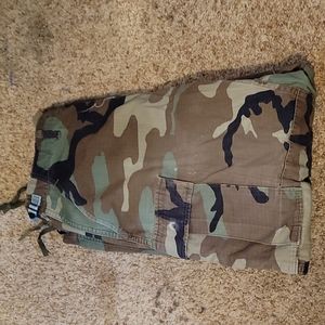 Camoflauge Cargo military pants